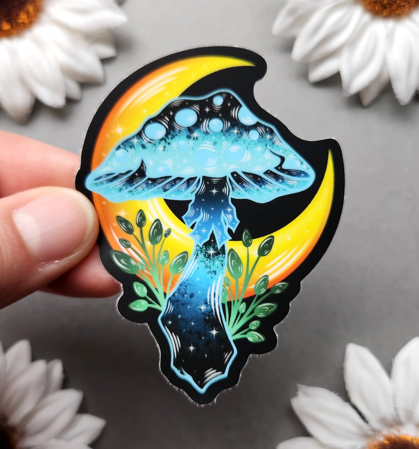 Poison Mushroom 2.3×3-inch Matte Sticker