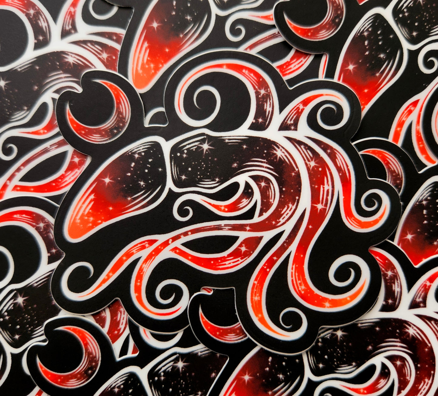 Vampire Squid Matte 3×2.5-Inch Sticker