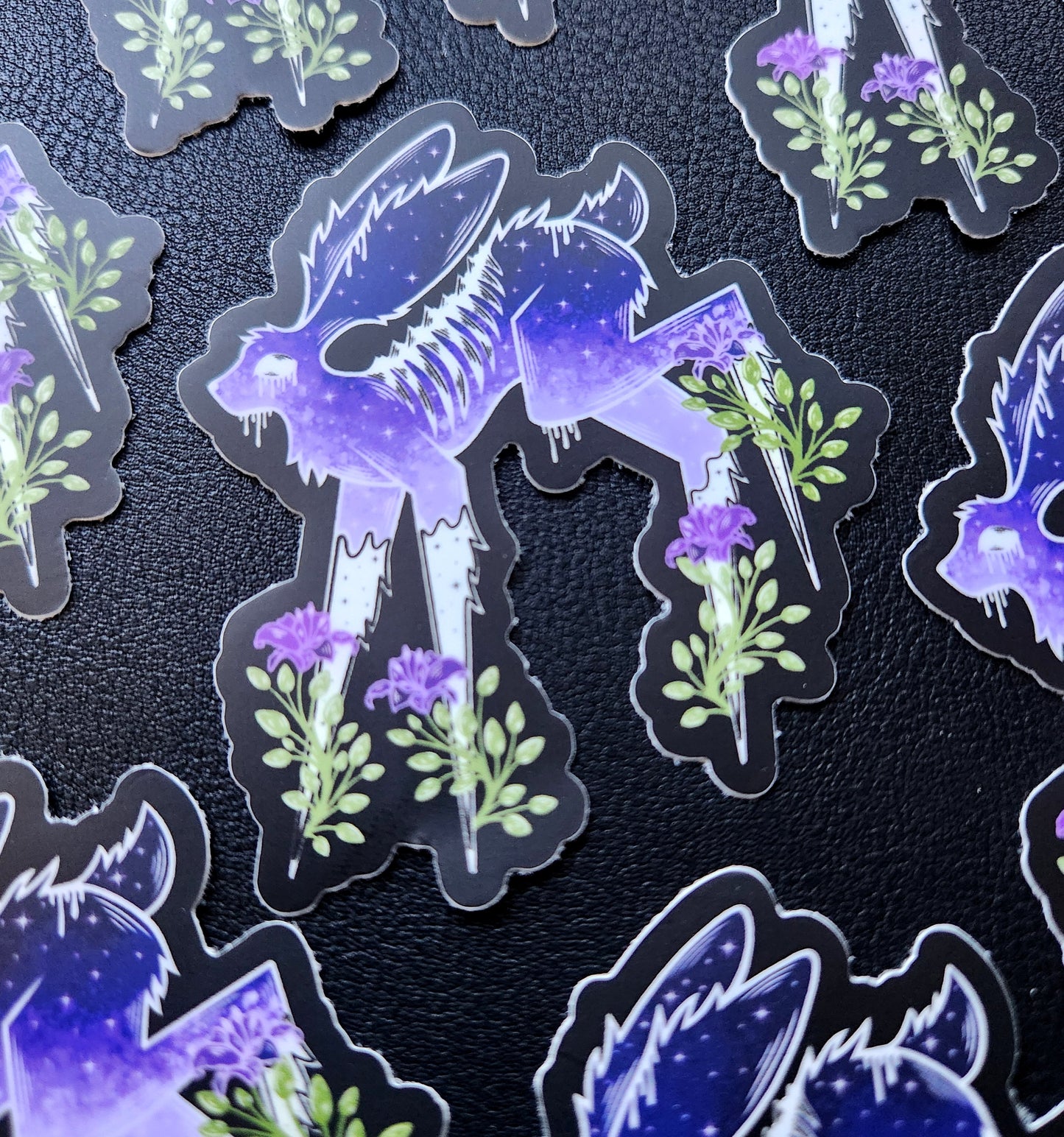 Gore Bunny Matte 2.5×3-Inch Sticker