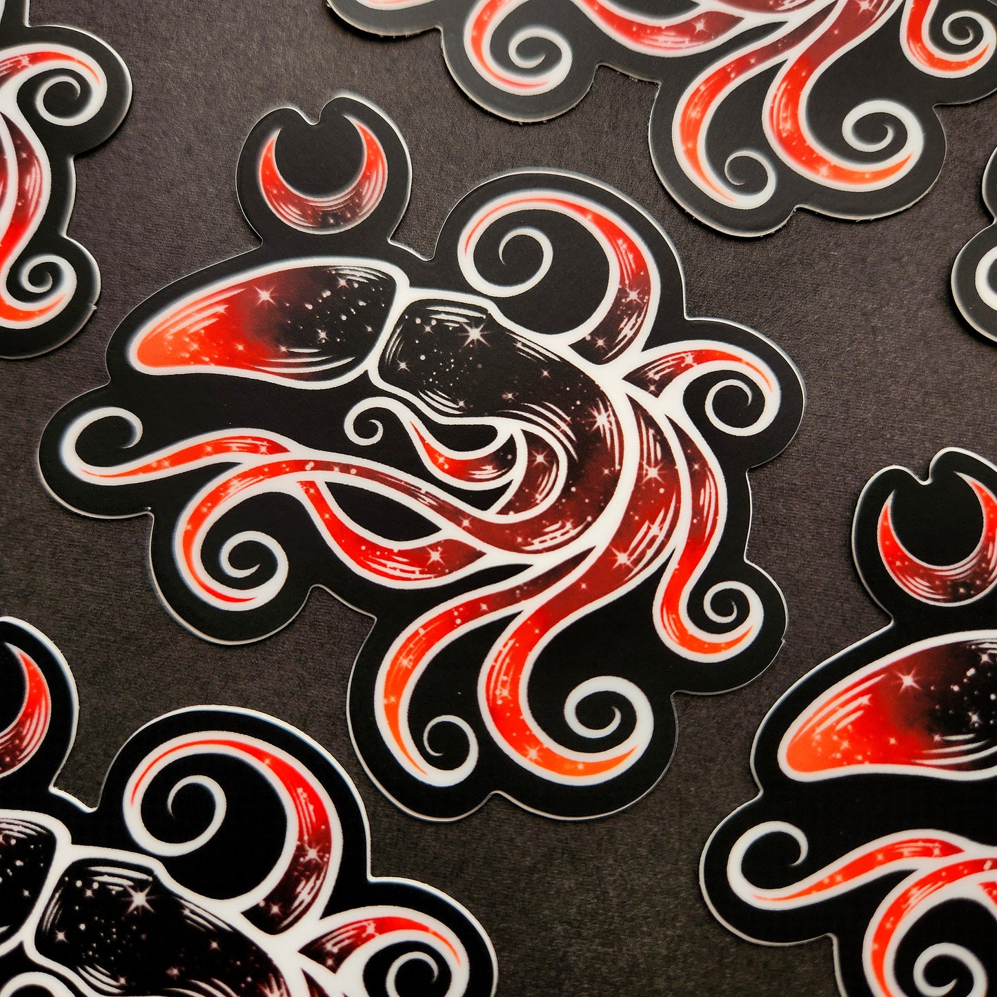 Vampire Squid Matte 3×2.5-Inch Sticker