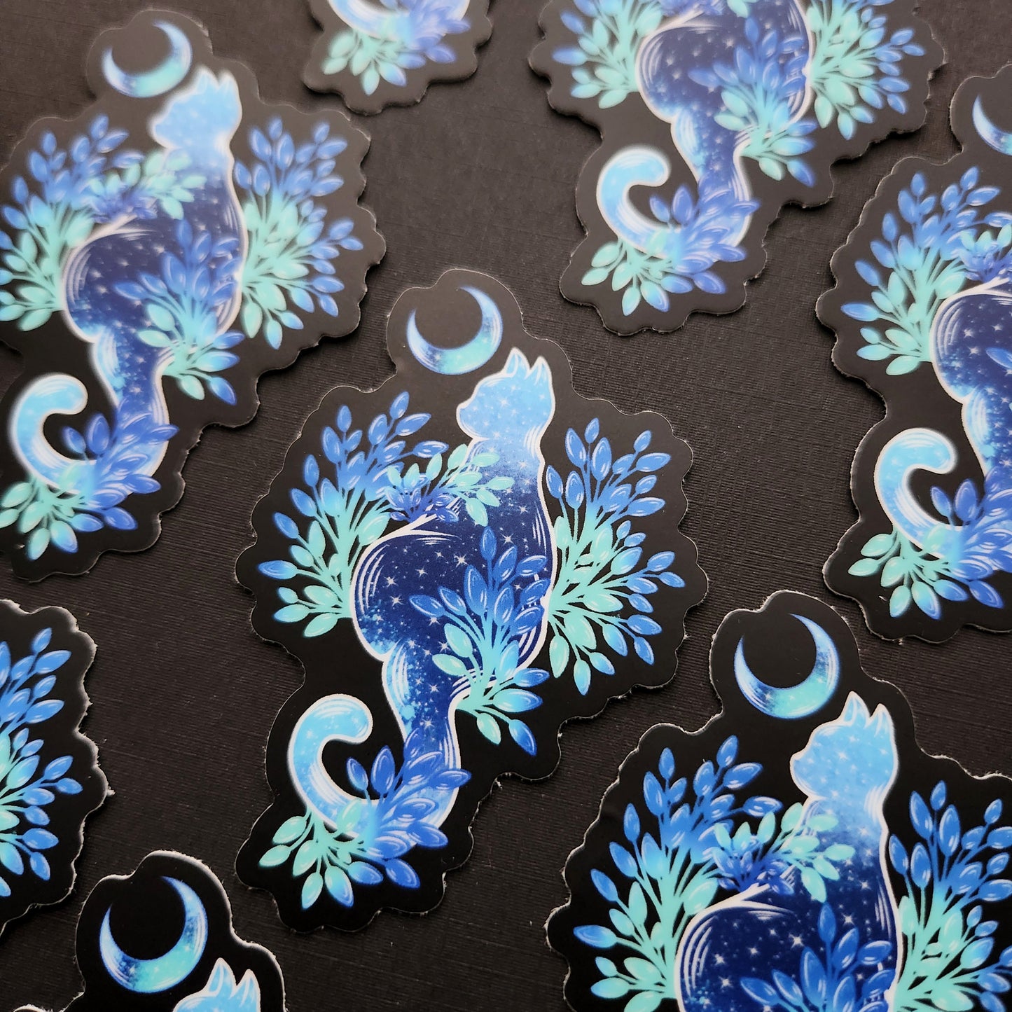 Blueberry Kitty 2x3-inch Matte Sticker