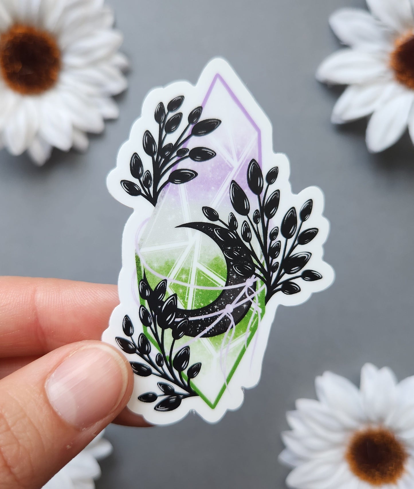 Gender Queer Pride Matte 2x3-inch Sticker