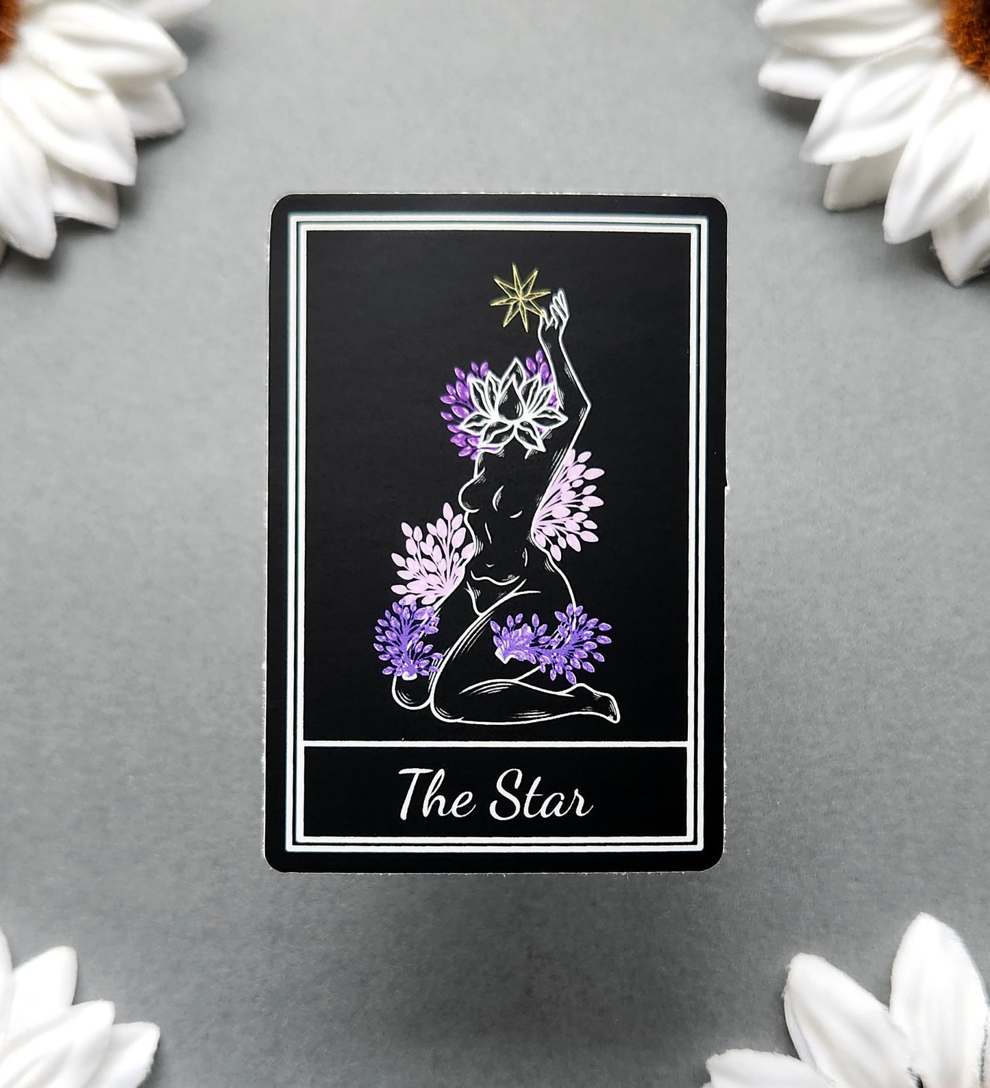 The Star Tarot Card 2x3-inch Sticker