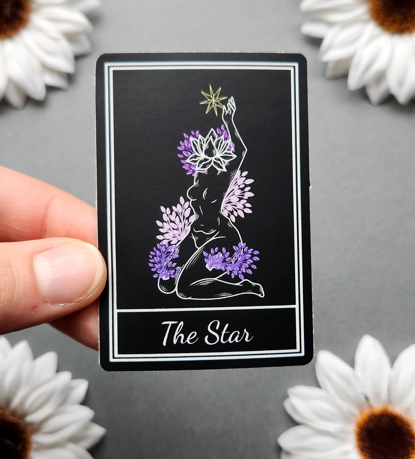 The Star Tarot Card 2x3-inch Sticker