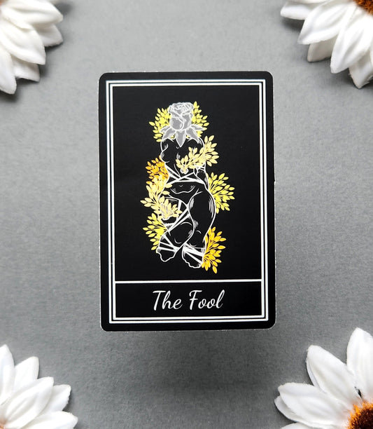 The Fool Tarot Card 2x3-inch Sticker