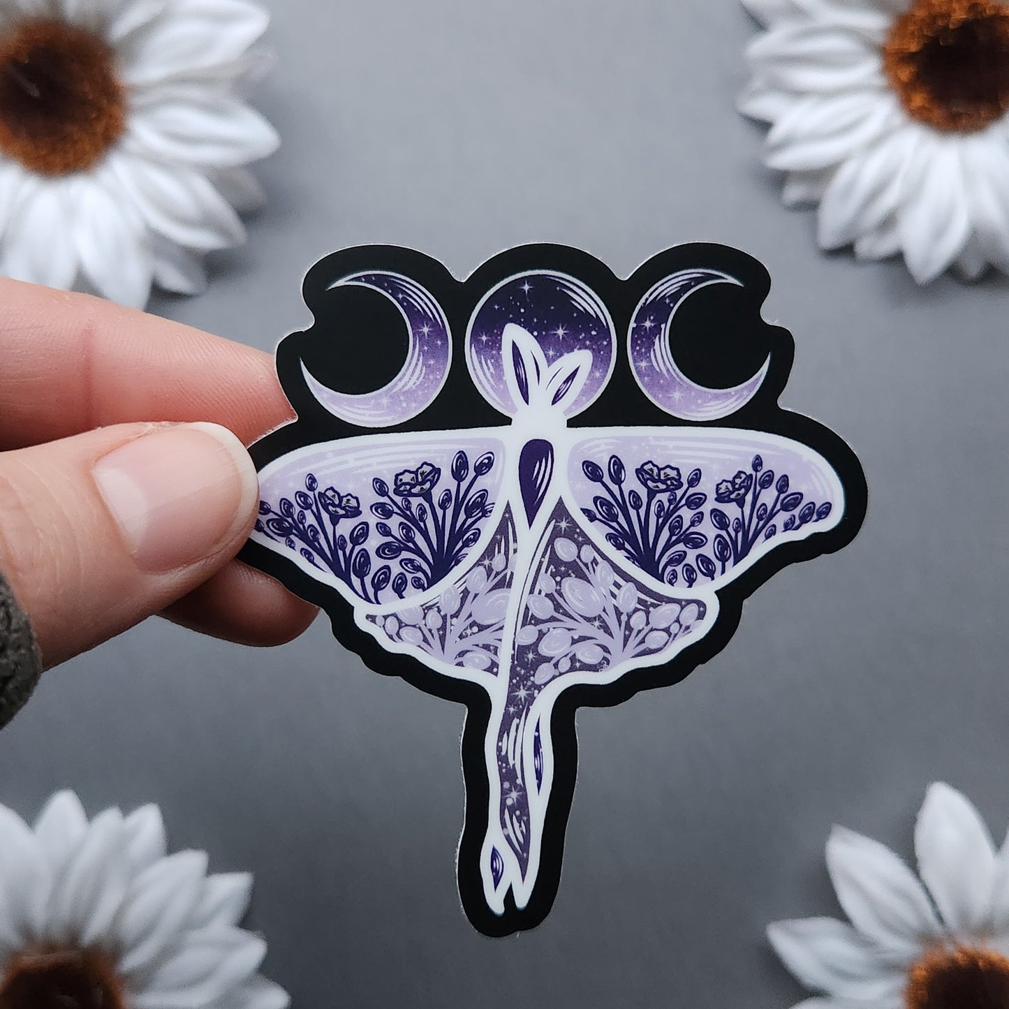 Luna Moth bundle 2.9x3-inch Matte Sticker