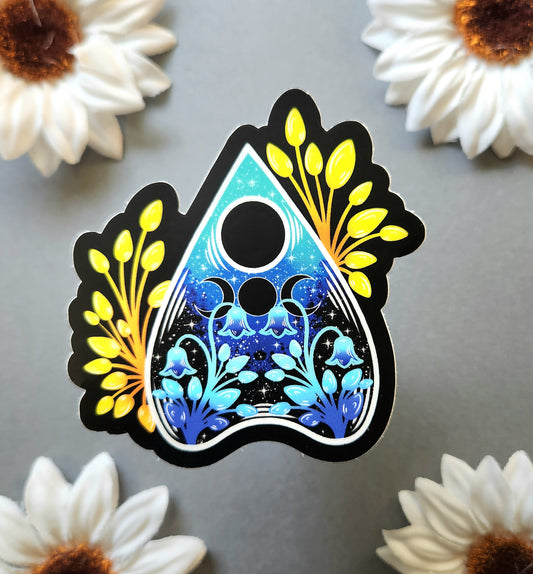 Bluebell Planchette Matte 3x3-inch Sticker