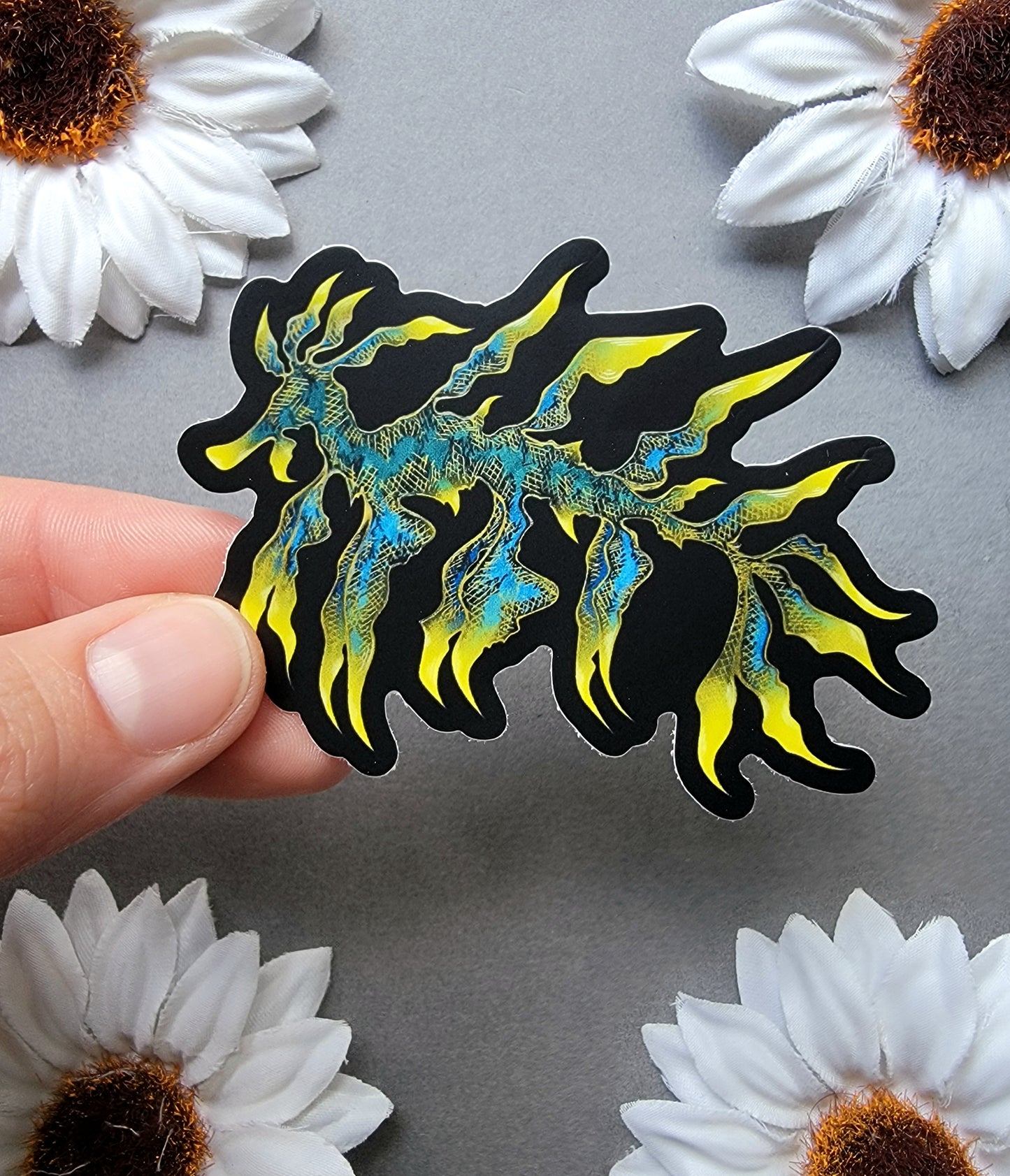 Leafy Seadragon 3×2.6-inch Matte Sticker