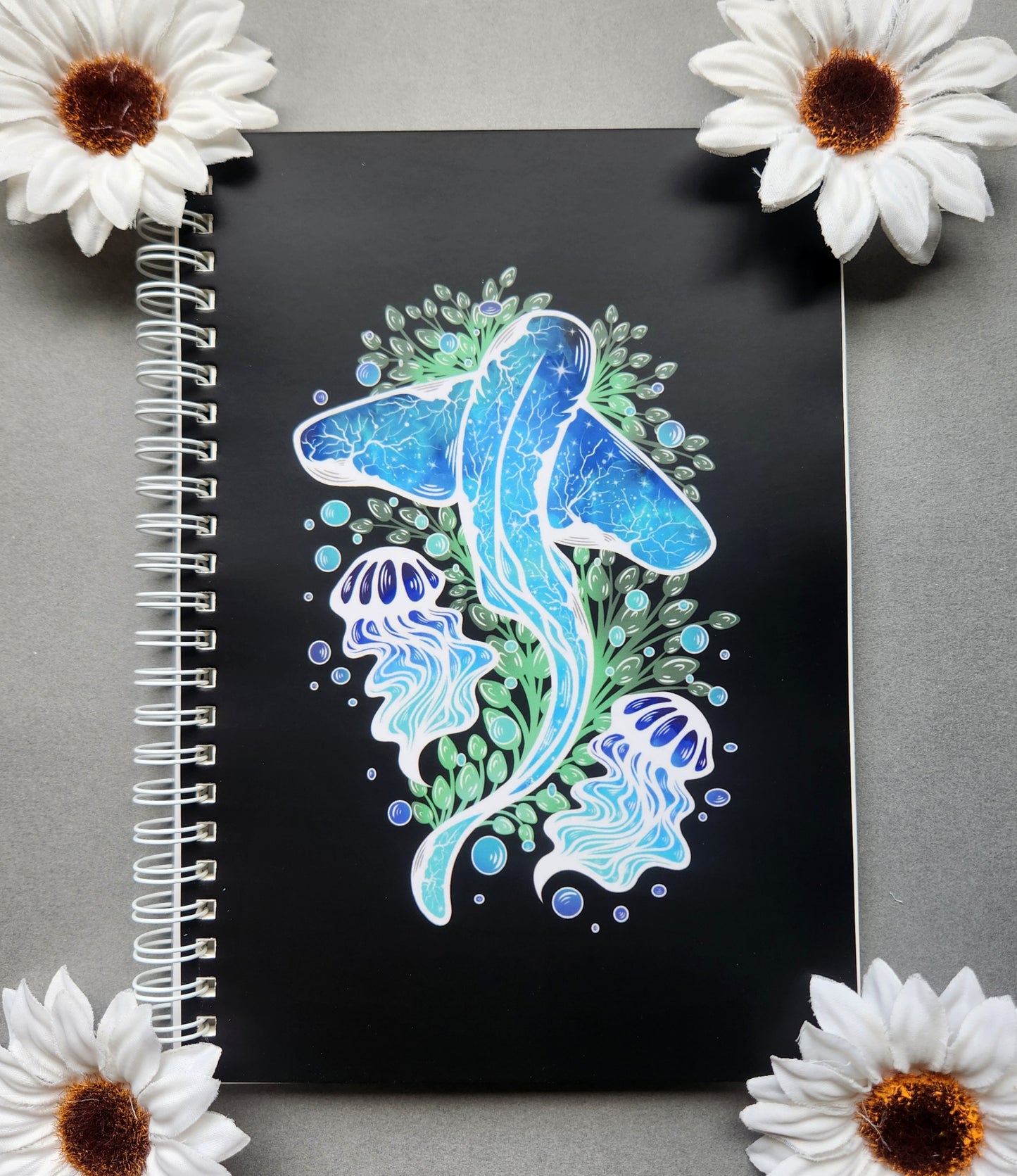 Galaxy Leopard Shark Sticker Book