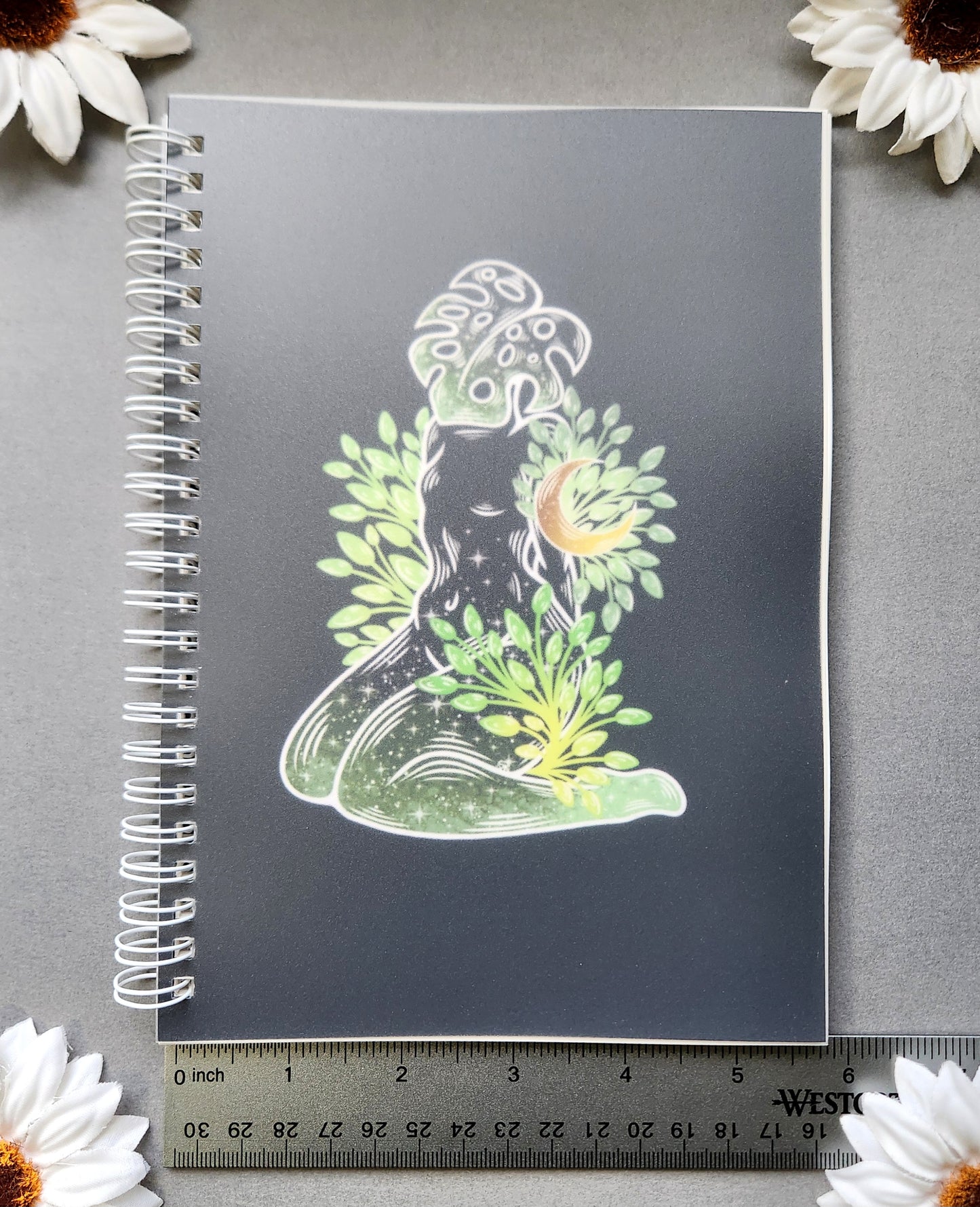 Monstera Leaf Woman Sticker Book