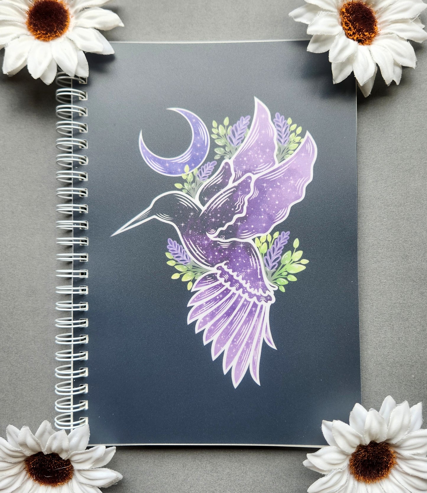 Lavender Hummingbird Sticker Book