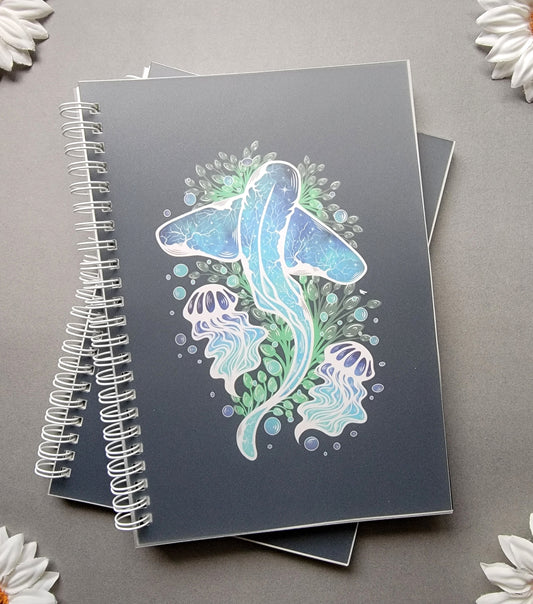 Galaxy Leopard Shark Sticker Book