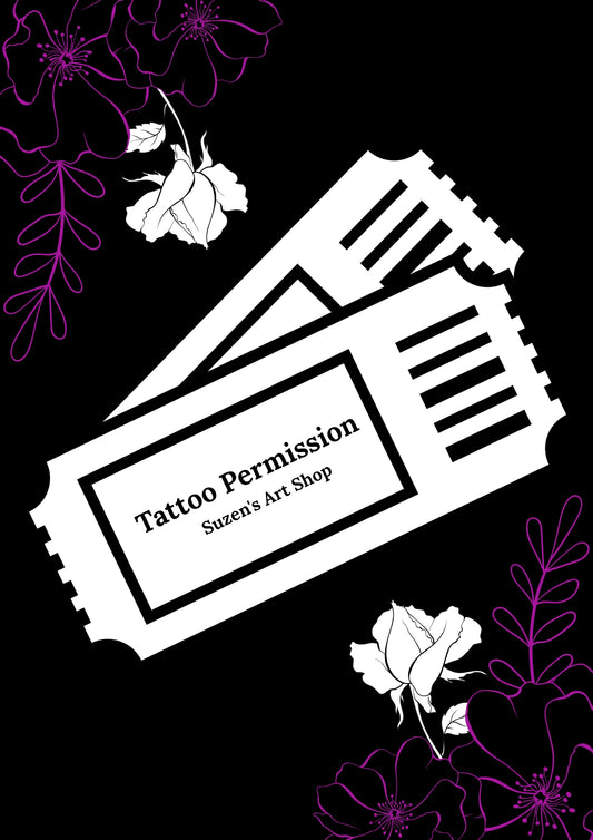 Tattoo Permission Digital Ticket