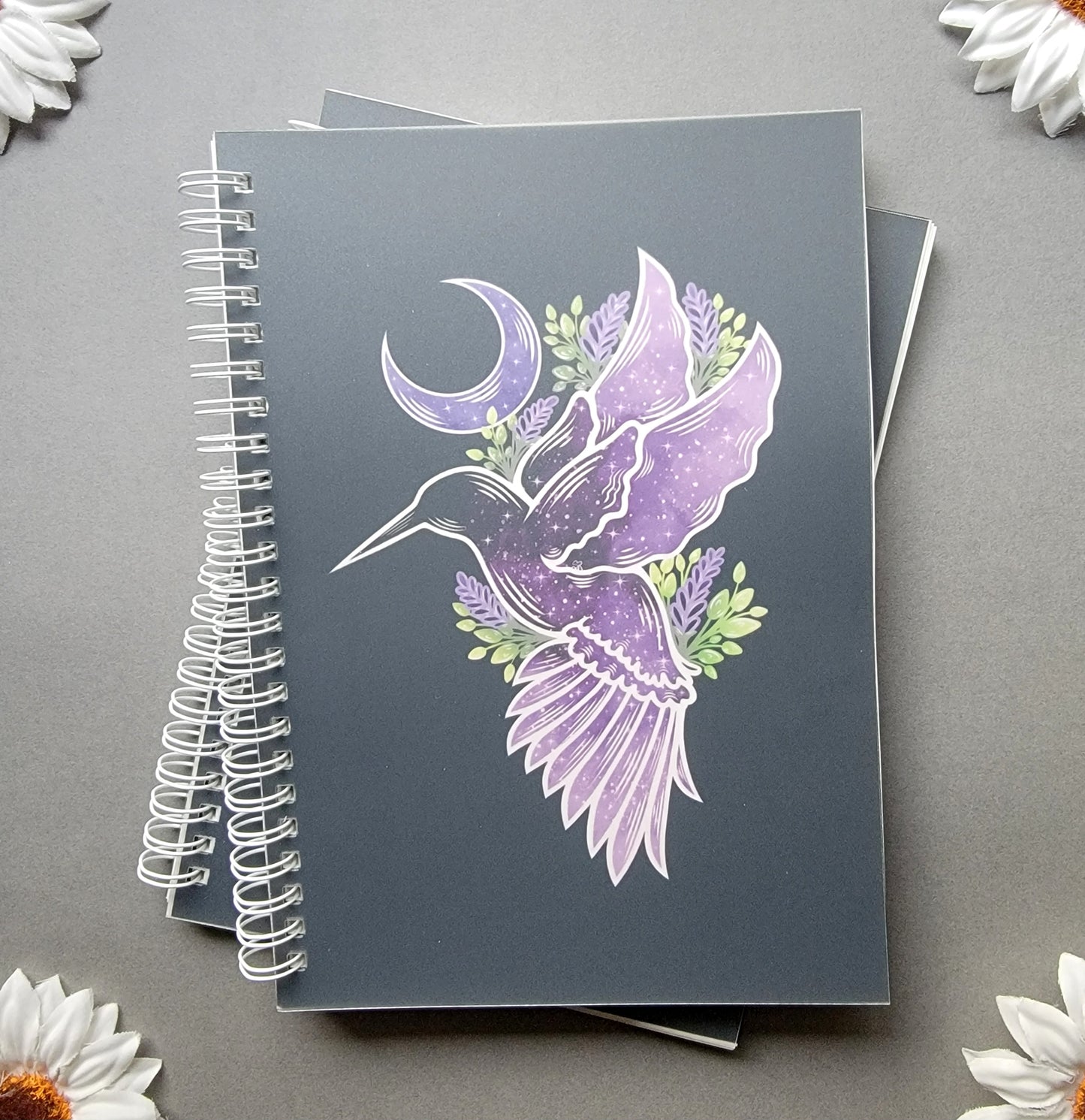 Lavender Hummingbird Sticker Book