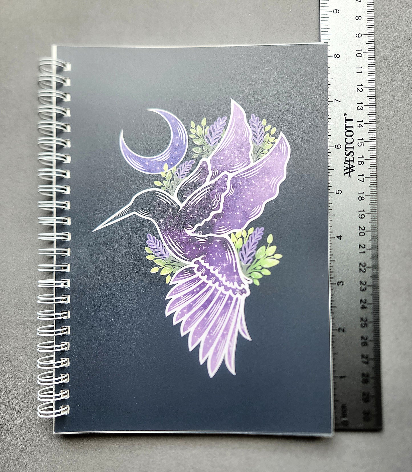 Lavender Hummingbird Sticker Book