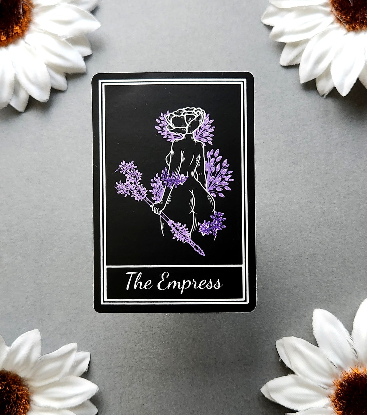 The Empress Tarot Card 2x3-inch Sticker