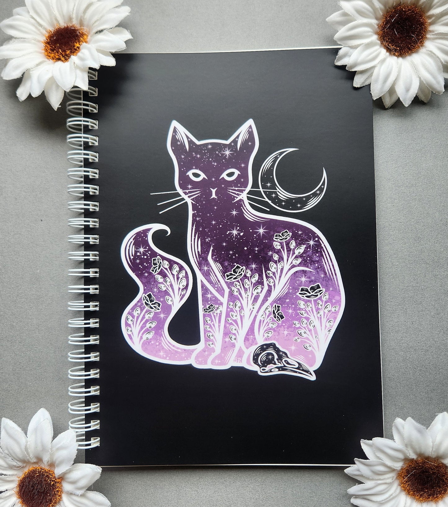 Pink Moon Cat Sticker Book